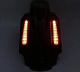 Cvo Light No Cut Out Vivid Black Extended Rear Fender w Saddlebags Packages 2014 up