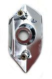 Mutazu Lock Bezel Left Chrome, Replacement Part 5437237 Victory Cross Country