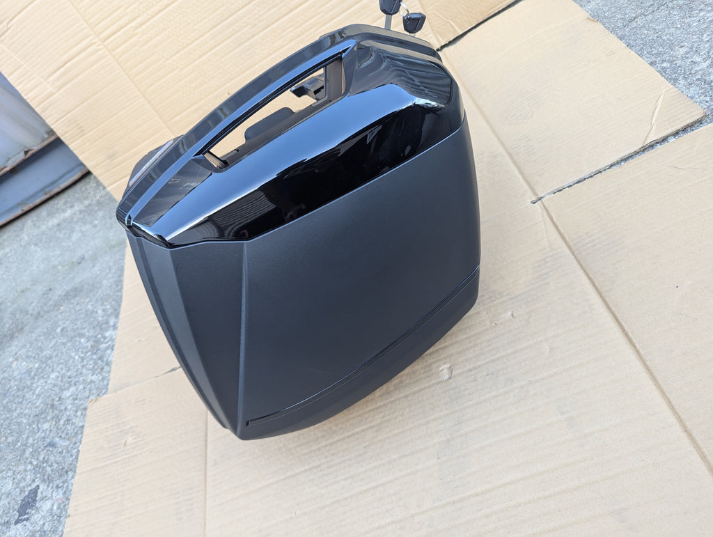 Black Improved 38L saddlebags Paniers for Kawasaki Versys 650