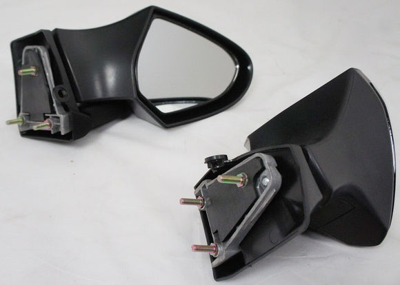 A pair rear view mirrors set fits Kawasaki 1400 14 ZG1400 Concours 2008-2014 ZG