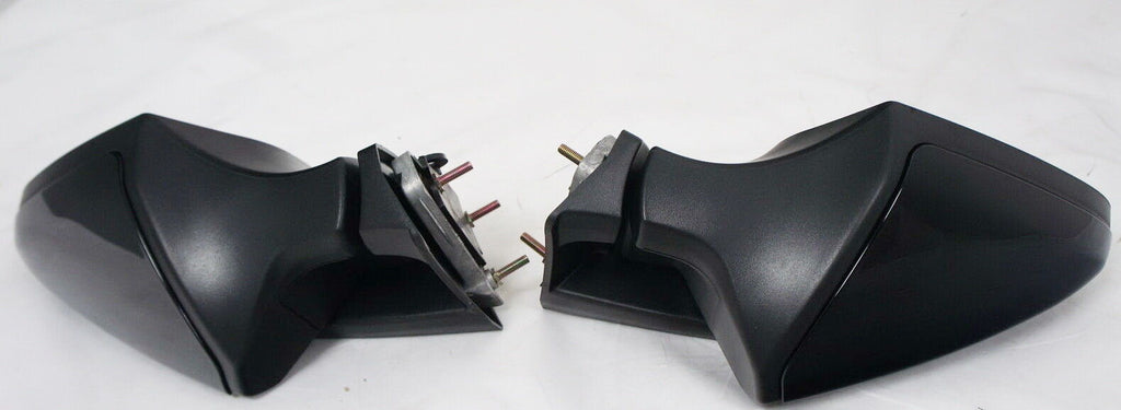 Mutazu Black Rear View Mirrors Assembly For 2001-2012 Honda Goldwing GL1800 – Left & Right, Vivid Black Finish