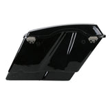 5" Vivid Black Stretched Extended Hard Saddlebags for Harley Touring 1993-2013