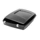 Chopped 10.7" Tour Pak Luggage Trunk w/ Latch For Harley Touring Road King Street Glide 14-18
