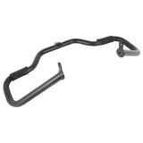 Black Mustache Engine Guard Crash Bar For Harley Touring FLHR FLHX FLHT 2009-2018