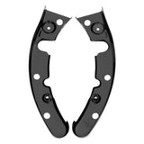 Black Rear CVO Style Fender System W/ light For Harley Touring Electra Glide 2009-2013