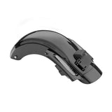 Black Rear CVO Style Fender System W/ light For Harley Touring Electra Glide 2009-2013
