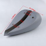 Custom 5" Stretched 4.5 Gal. Gallons Fuel Gas Tank For Harley Touring