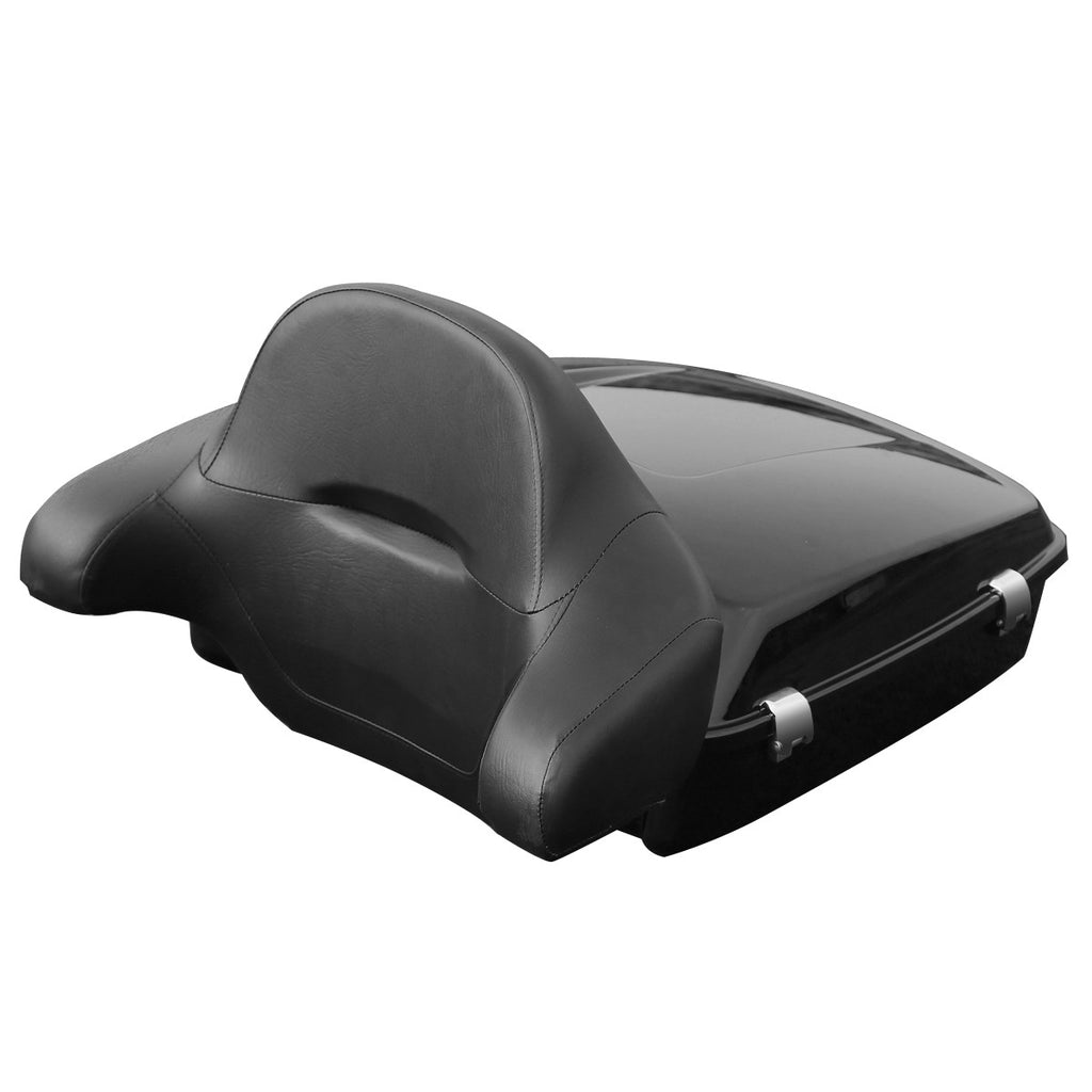 Wrap Around Backrest Pad For Advanblack Razor & Chopped Tour Pack – Fits Harley Touring 2014+ – Black