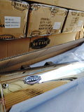 Ver. 2.0 MF-06N-BB 4" Megaphone Slip-On Mufflers for Harley Touring 2017 & Up