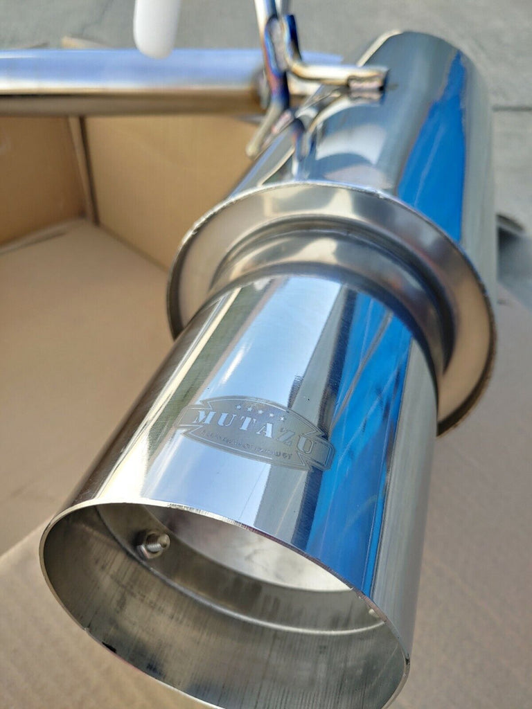 Mutazu Aggressive AxleBack Exhaust Muffler For Mazda Miata NB 199920 Mutazu Inc.