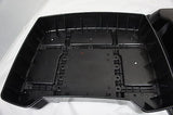 Vivid Black Razor  Base ONLY Harley HD Tour Pak Trunk Pack pan cake touring