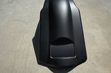 Matte Black Extended Stretched Fender Overlay for Harley Touring