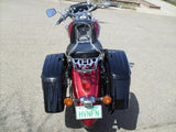 Universal HL Hard Saddlebags - Black Out