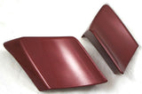 Mutazu Custom Fire Red Stretch Extended Side Covers For Harley Touring Models