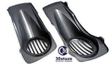 Mutazu Sloped Design 6x9 Speaker Lids for 1994-2013 Harley Touring in Vivid Black