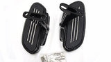 Mutazu Streamliner Style Black Passenger Floor board for Harley Davidson Touring