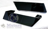 6" Non Tapered Vivid Black Extensions for 94-2013 H-D Touring Hard bags