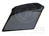 Mutazu Vivid Black Stretched Extended Saddlebags for 2015 2016 Harley FLH FLT