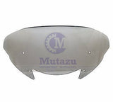 Mutazu Aero Flip Spoiler Tinted Windshield 11" Tall Fits Victory Cross Country