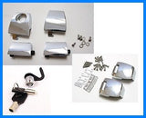 Premium Hardware kit set,Latches, Hinges, lock fit Harley Davidson Tour pak