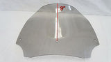 Mutazu Aero Flip Spoiler Tinted Windshield 9" Fit memphis shades batwing fairing