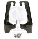 4" CVO Style Black Pearl Extensions for 94-2013 H-D Touring Hard bags