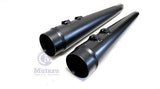 Mutazu MF-06B 4" Megaphone Slip-On Mufflers 1995-2016 for Harley Touring