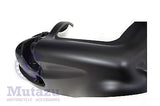 Mutazu Matte Denim Black Lower Vented Fairings for Harley Touring FLHR FLTR FLHX