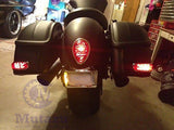 Universal RS Hard Saddlebags - Matte Black
