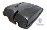 Vivid Black Dual 6x9 Speaker Lid for Harley Tour Paks (94-2013)