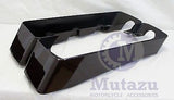 Mutazu Black Cherry Solid Saddlebag Extensions for Harley Touring FLHR FLHT FLTR