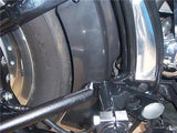 Chrome Softail Conversion Mounts for Harley Touring Saddlebags