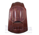 Fire Red Extended Stretched Fender Overlay for Harley Touring