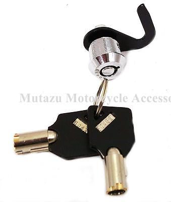 Mutazu Replacement Lock Set & 2 Keys for Harley Touring Tour Pak Razor Chopped