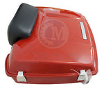 Mutazu Scarlet Red Premium Hardware Razor Tour Pak for Harley Touring