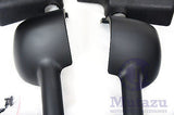 Mutazu Matte Denim Black Lower Vented Fairings for Harley Touring FLHR FLTR FLHX