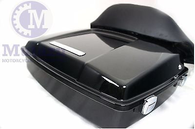 Vivid Black Razor for Harley Davidson HD Tour Pak Trunk Pack pan