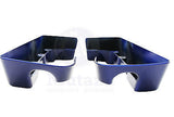 4" CVO Style Cobalt Blue Extensions for 94-2013 H-D Touring Hard bags