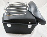 Matte Black King Tour with Top Rack (97-08)