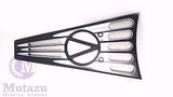 Mutazu Custom Front Frame Billet Filler Grill for Harley Touring 1994-2008