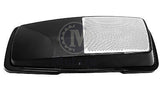 6 x 9 Speaker Lids - Black with Chrome Grills 94-13