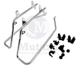 Harley STYLE Saddlebags & Chrome Softail Conversion Brackets for Harley