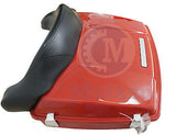 Complete Scarlet Red Razor Tour Pak for Harley Touring Models Premium Hardware