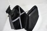 Mutazu Black Hard Pannier Saddlebag For 02-09 Honda VFR800 VRF 800 Interceptor
