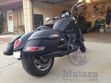 Universal RS Hard Saddlebags - Matte Black