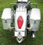 Universal LW Hard Saddlebag - Silver