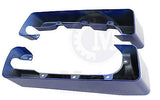 4" CVO Style Cobalt Blue Extensions for 94-2013 H-D Touring Hard bags