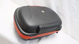 Mutazu Detachable Motorcycle 39 Liter Trunk Storage Case 923 with Brake Light