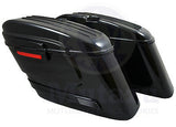 Universal HL Hard Saddlebags - Black Out