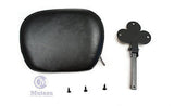 SX4 Memory Foam Driver Rider Passenger Backrest 4 Harley Metric w/ Corbin Seat